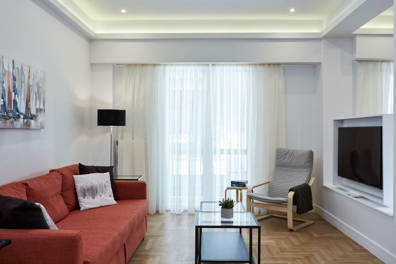 Luxurious Spacious Apt Next To Hilton Hotel Athen Eksteriør bilde